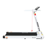 NNEDSZ Treadmill Electric Home Gym Fitness Exercise Fully Foldable 450mm White