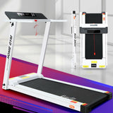 NNEDSZ Treadmill Electric Home Gym Fitness Exercise Fully Foldable 450mm White