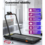 NNEDSZ Treadmill Electric Walking Pad Under Desk Home Gym Fitness 420mm Remote