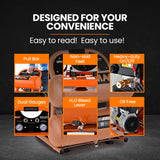 NNEMB 20L Twin Tank Air Compressor, 116PSI Portable Silent Oil-Free Electric, for Airtools Tyre Inflation