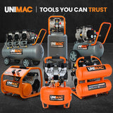 NNEMB 24L Pancake Air Compressor, 116PSI Portable Silent Oil-Free Electric, for Airtools Tyre Inflation
