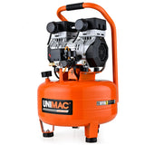 NNEMB 24L Pancake Air Compressor, 116PSI Portable Silent Oil-Free Electric, for Airtools Tyre Inflation