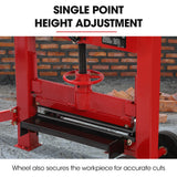 NNEMB Manual Block Splitter, 420mm Cutting Length, Cutter for Paver Brick Stone