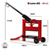 NNEMB Manual Block Splitter, 420mm Cutting Length, Cutter for Paver Brick Stone