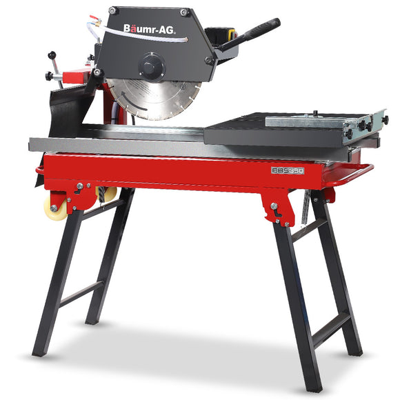 NNEMB 2000W 350mm 14' Brick & Masonry Table Saw, Electric Tile Concrete Cutting, with Stand