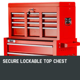 NNEMB 8 Drawer Tool Box Cabinet Chest Storage Toolbox Garage Organiser Set