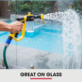 NNEMB Foam Cannon Soap Applicator Gun For Garden Hose, Snow Foamer with Soap bottle, Quick Connect