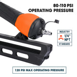 NNEMB CB400 32-64mm 34-Deg 15ga Finishing Nail Gun, Heavy Duty Air Nailer