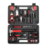 NNEDSZ 70pcs Tool Kit Set Box Household Toolbox Repair Hard Case Black