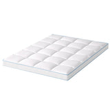 NNEDSZ Giselle Bedding Mattress Topper Pillowtop Bamboo 10cm Double