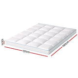 NNEDSZ Giselle Bedding Mattress Topper Pillowtop Bamboo 10cm Double