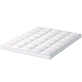 NNEDSZ Giselle Bedding Mattress Topper Pillowtop Bamboo 10cm Queen