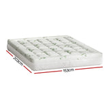 NNEDSZ Bedding Mattress Topper Pillowtop Bamboo 7.5cm Queen