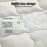 NNEDSZ Bedding Mattress Topper Pillowtop Bamboo 7.5cm Queen