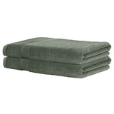 NNEDSZ 2 Pack Bath Sheets Set Cotton Extra Large Towel Green