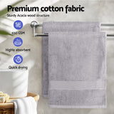 NNEDSZ 2 Pack Bath Sheets Set Cotton Extra Large Towel Grey