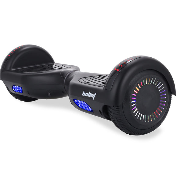 NNEMB SX-2000 Hoverboard Scooter, 500W Brushless, Superior Self Balancing System, UL Certified, LED Lights, Black