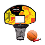 NNEDPE Trampoline 10ft with  Basket ball set - Purple