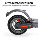 NNEMB Urban 8 Electric Scooter, Suspension, 25km Range, 8.5-Inch Wheels, Brushless Motor, Motorised Commuter eScooter for Adults, Grey
