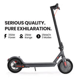 NNEMB Urban 8 Electric Scooter, Suspension, 25km Range, 8.5-Inch Wheels, Brushless Motor, Motorised Commuter eScooter for Adults, Grey