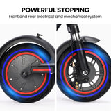 NNEMB Urban 10 Electric Scooter, 35km/h, Suspension, 35km Range, 10-Inch Wheels, Brushless Motor, Free APP, Motorised Commuter eScooter for Adults, Black