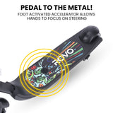 NNEMB Electric Scooter, Ages 5-11, Adjustable Height, Lithium Battery, Brushless Motor, Black
