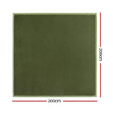 Artiss Tatami Mat Floor Mattress 3cm Thick Futon Mattresses Mellow Mat Rugs Living Room Green