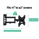 NNEDSZ Artiss TV Wall Mount Bracket for 17"-42" LED LCD TVs Full Motion Strong Arms