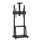 Artiss TV Stand 32-70" Universal Mobile Adjustable Height TV Stand with Wheels