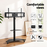 Artiss 40-100" TV Stand Mount Bracket Universal Adjustable Height with Wheels
