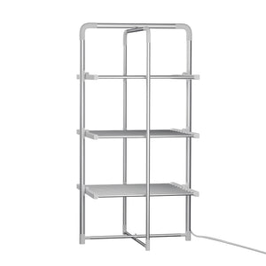 NNEDSZ Electric Heated Towel Rail Rack 30 Bars Foldable Clothes Dry Warmer