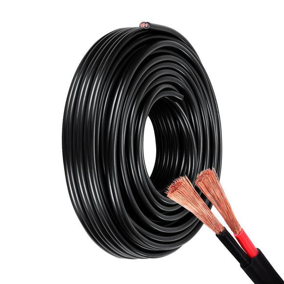 NNEDSZ 2.5MM 10M Twin Core Wire Electrical Cable Extension Car 450V 2 Sheath