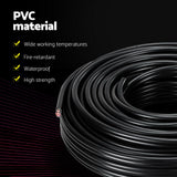 NNEDSZ 3MM 10M Twin Core Wire Electrical Cable Extension Car 450V 2 Sheath