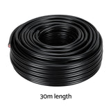 NNEDSZ 8B&S 30M Twin Core Wire Electrical Cable Extension Car 450V 2 Sheath