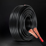 NNEDSZ 8B&S 30M Twin Core Wire Electrical Cable Extension Car 450V 2 Sheath
