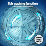 NNEDSZ Devanti 6kg Top Load Washing Machine White