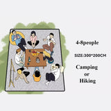 NNEOBA Outdoor Picnic Moisture-Proof Aluminum Film Mat