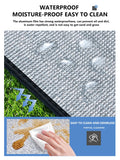 NNEOBA Outdoor Picnic Moisture-Proof Aluminum Film Mat