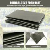 NNEOBA Tactical Foldable Sleeping Mat Waterproof for Outdoors