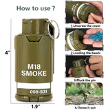 NNEOBA Tactical Hand Grenade Toy for Water Beads Battle