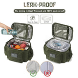 NNEOBA Tactical Lunch Box Heavy Duty Cooler Bag (Green)