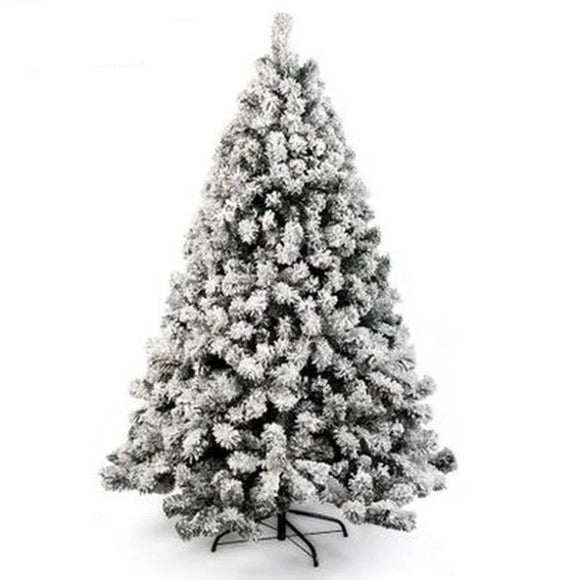 NNEOBA Flocking Snow Christmas Tree Mall Decoration