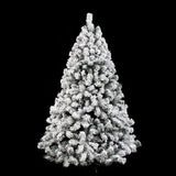 NNEOBA Flocking Snow Christmas Tree Mall Decoration