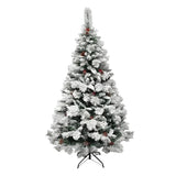 NNEOBA Pine Needles Christmas Tree with Hanging Sticks