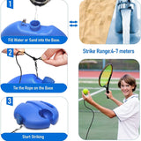NNEOBA Professional Tennis Training Rebound Ball Self-Practice Tool Blue