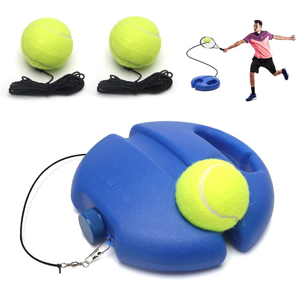 NNEOBA Professional Tennis Training Rebound Ball Self-Practice Tool Blue