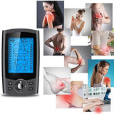 NNEOBA 36-Mode TENS & EMS Muscle Stimulator Digital Therapy Device Black
