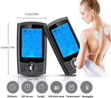 NNEOBA 36-Mode TENS & EMS Muscle Stimulator Digital Therapy Device Black