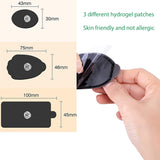NNEOBA 36-Mode TENS & EMS Muscle Stimulator Digital Therapy Device Black