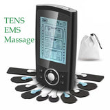 NNEOBA 36-Mode TENS & EMS Muscle Stimulator Digital Therapy Device Black